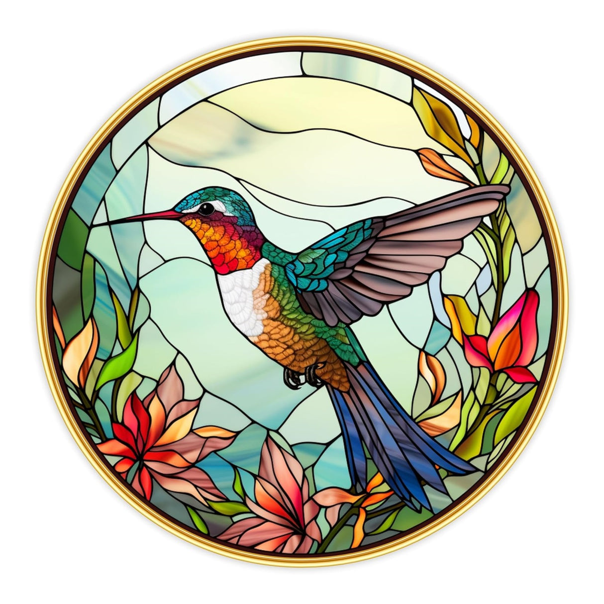 NOBILITY Bird Painting modern sparkle lamination wall art with premium golden slim frame for Home Living Room Office Wedding Return Christmas Diwali Gift Items for Friends Family