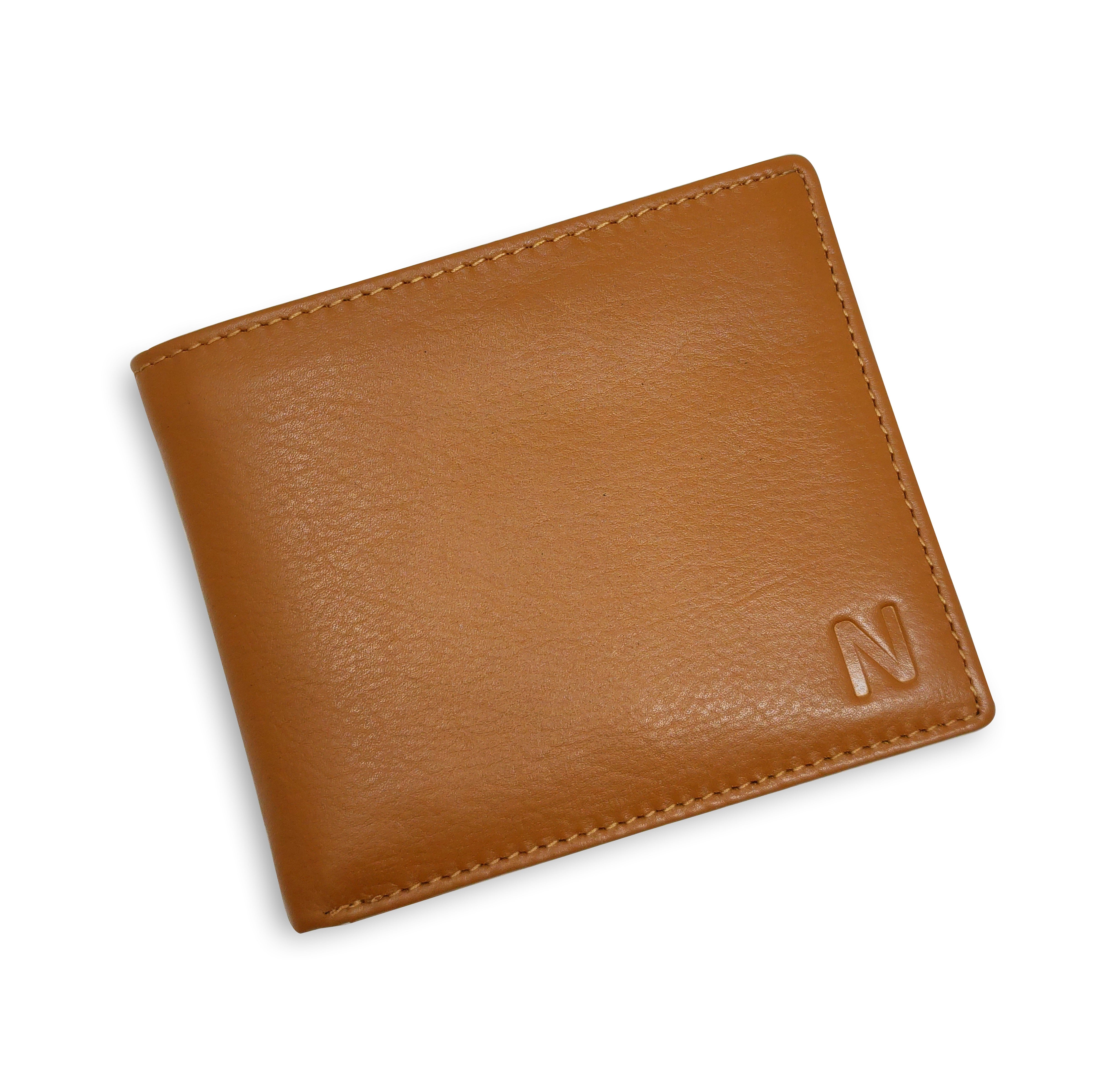 NOBILITY Wallet Vintage Brown for Men Genuine Leather RFID