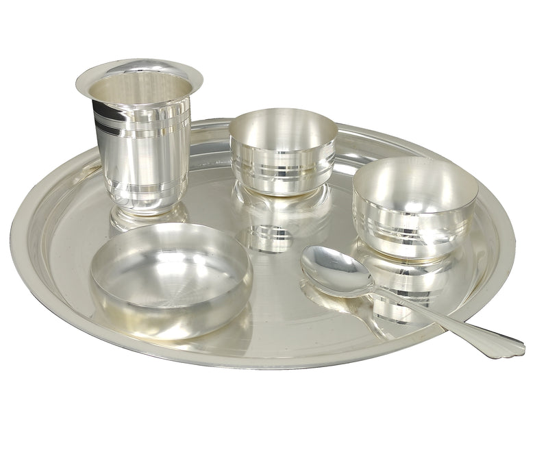 NOBILITY Silver Plated Baby Dinner Set 12 Inch