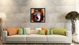 NOBILITY Ganesha Framed Painting Ganesh Wall Art Decor Statue Idol for Home Decoration Living Room Office Wedding Return Diwali Gift Items for Friends