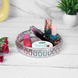 NOBILITY Decorative Tray Silver Dry Fruit Dessert Chocolate Serving Sets Friends Family Home Pooja Decorative Corporate Christmas Diwali Puja Housewarming Gifts Wedding Return Gift Items